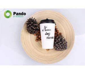 Екологични хартиени чаши за компостиране